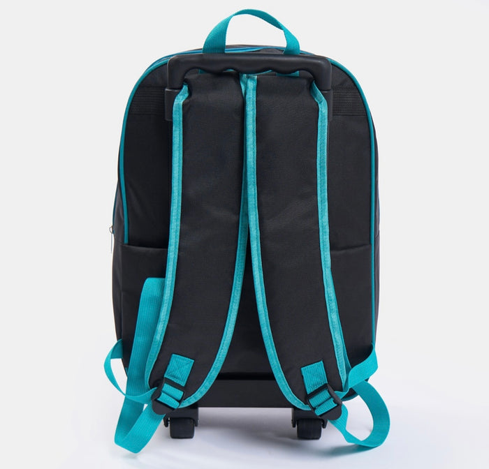 Kids Gaming Print Trolley Backpack - Purple 🇨🇳
