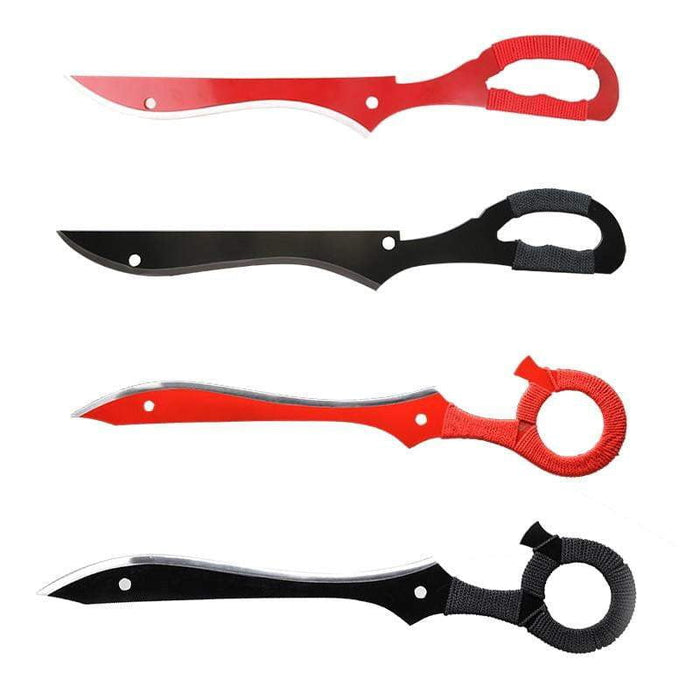 Kill La Kill Ryuko Matoi Wields Sword-Real Steel Scissor Blade Cosplay Decorative Red / Black Color - TheAnimeSupply