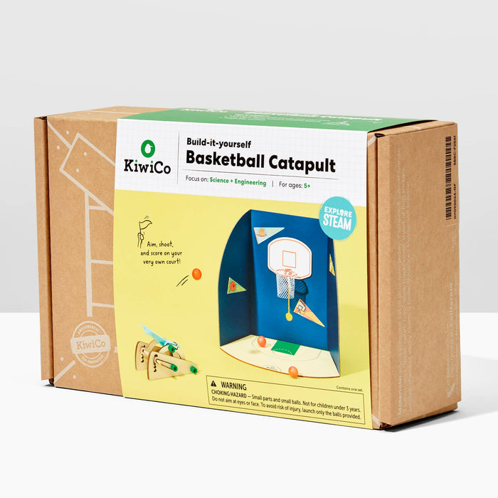 KiwiCo: DIY Basketball Catapult Kit