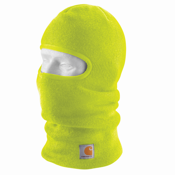 KNIT INSULATED FACE MASK - BLM-Brite Lime | Carhartt 104485