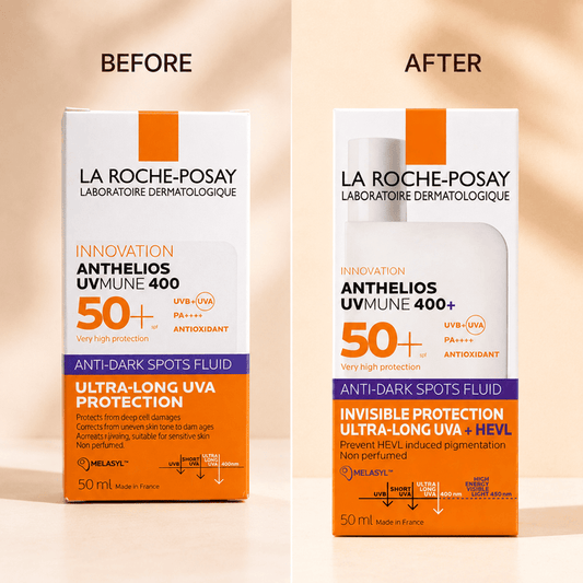 La Roche-Posay Innovation Anthelios UVMune 400 SPF 50+ Fluid ( Anti-Dark Sports Fluid ) - Cosmosentials