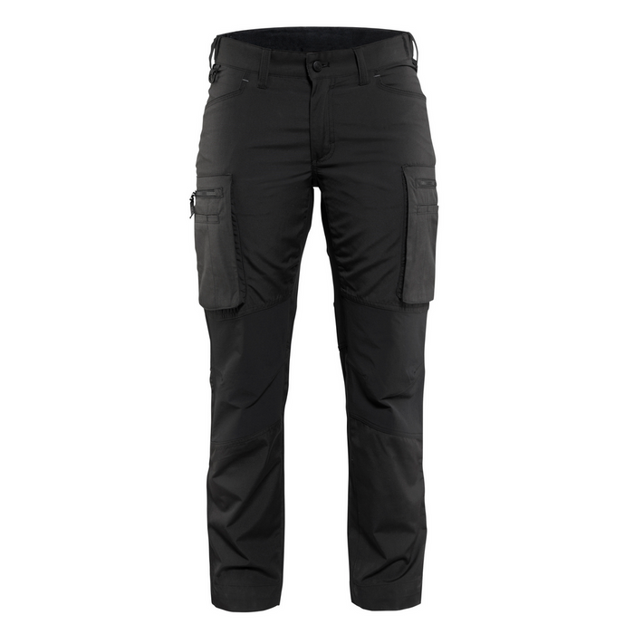 LADIES SERVICE STRETCH PANT - 9900-Black | Blaklader 71591845
