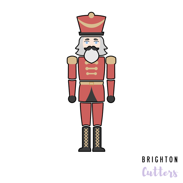 Large (2 Foot) Build a Toy Soldier and Nutcracker Cookie Cutter Set