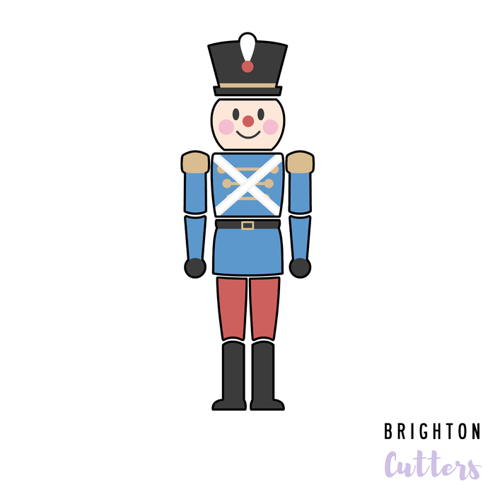 Large (2 Foot) Build a Toy Soldier and Nutcracker Cookie Cutter Set