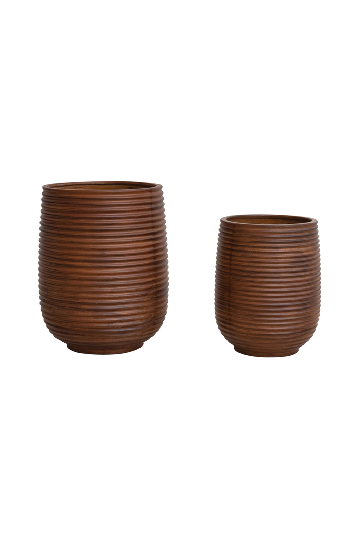 Creatie-Co-Op-Lightweight-Eco-Stone-Ribbed-Planters