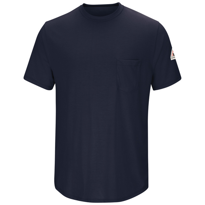 LIGHTWEIGHT FR SHORT SLEEVE T-SHIRT - NV-Navy | Bulwark SMT6