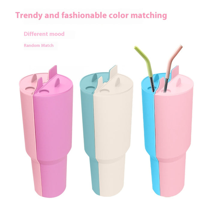 Liner 40oz Vacuum Cup Multi-specification Double-layer Silicone Drinking Liner 🇨🇳
