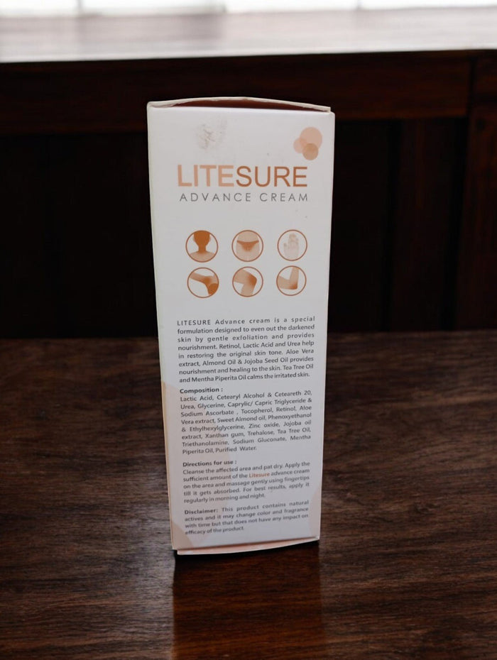 Litesure Advance Cream - Cosmosentials