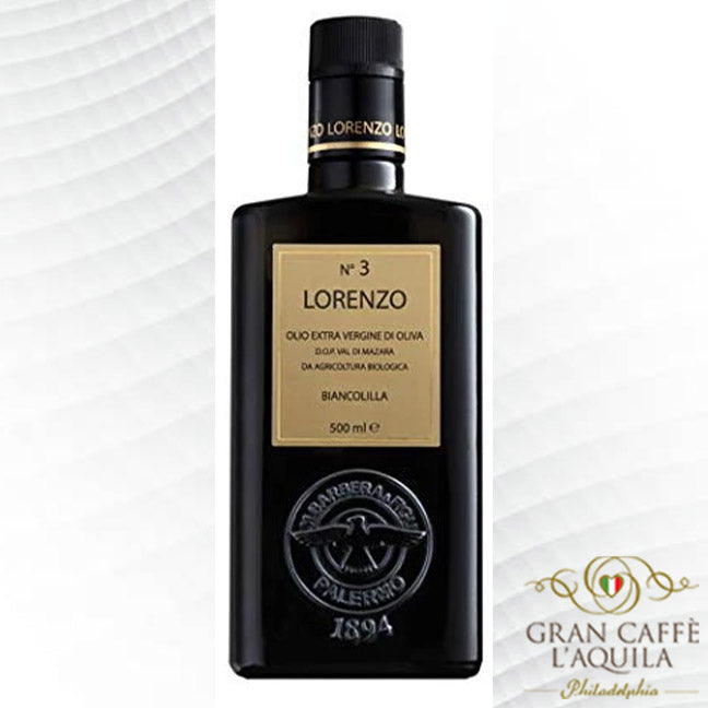 LORENZO #3 - VAL DI MAZARA DOP, ORGANIC BIANCOLILLA EVOO - 500ml (Sicilia)