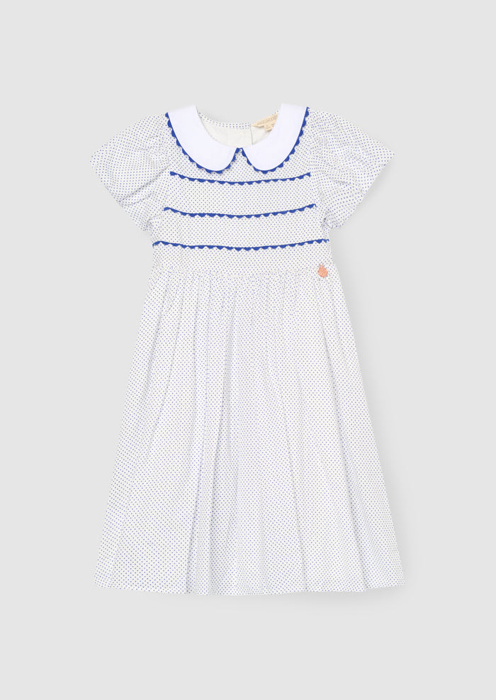 Lottie Spot Puff Sleeve Dress