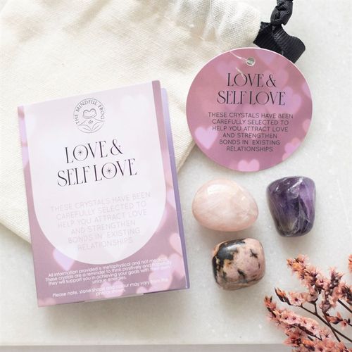 Love & Self Love Healing Crystal Set 🇬🇧