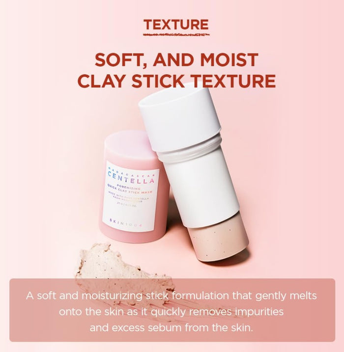 Madagascar Centella Poremizing Quick Clay Stick Mask 27g
