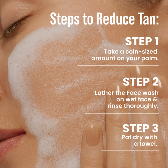 Magic Face wash With Saffron and Lactic Acid