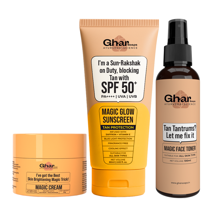 Magic Toner+ Cream + Susncreen