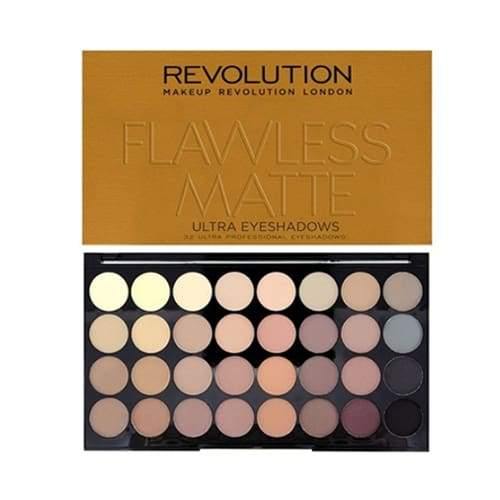 Makeup Revolution 32 Eyeshadow Flawless Matte - Makeup