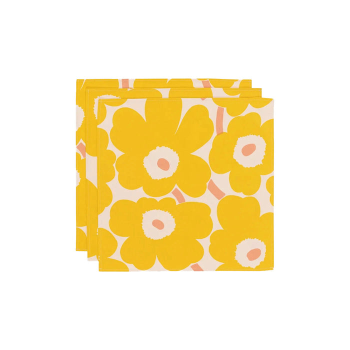 Marimekko Pieni Unikko Set of 3 Napkins Eleish Van Breems Home