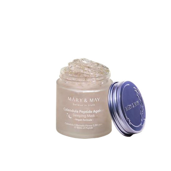 [Mary&May] Calendula Peptide Ageless Sleeping Mask 110g-Luxiface.com