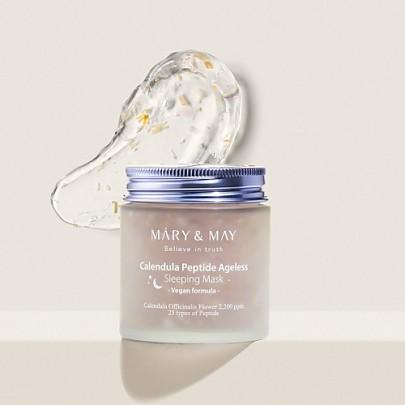 [Mary&May] Calendula Peptide Ageless Sleeping Mask 110g-Luxiface.com