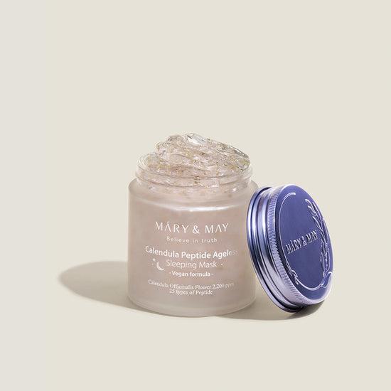 [Mary&May] Calendula Peptide Ageless Sleeping Mask 110g-Luxiface.com