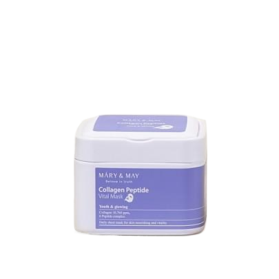 [Mary&May] Collagen Peptide Vital Mask 30EA/400g-Luxiface.com