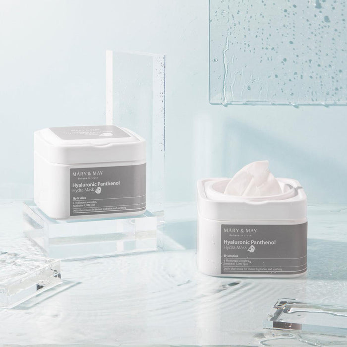 [Mary&May] Hyaluronic Panthenol Hydra Mask 30EA/400g-Luxiface.com