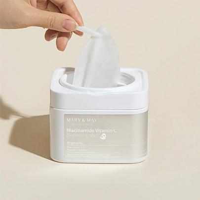 [Mary&May] Niacinamide Vitamin C Brightening Mask 30EA/400g-Luxiface.com