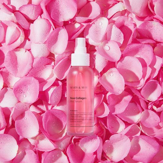 [Mary&May] Rose Collagen Mist Serum 100ml-Luxiface.com