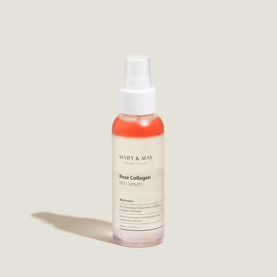 [Mary&May] Rose Collagen Mist Serum 100ml-Luxiface.com