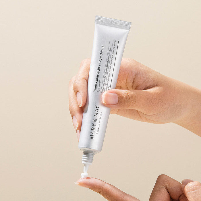 Mary&May Tranexamic Acid+Glutathione Eye Cream 30g-Luxiface.com