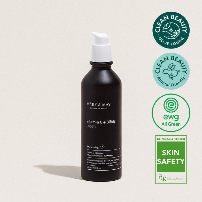 [Mary&May] Vitamin C+Bifida Lotion 120ml-Luxiface.com