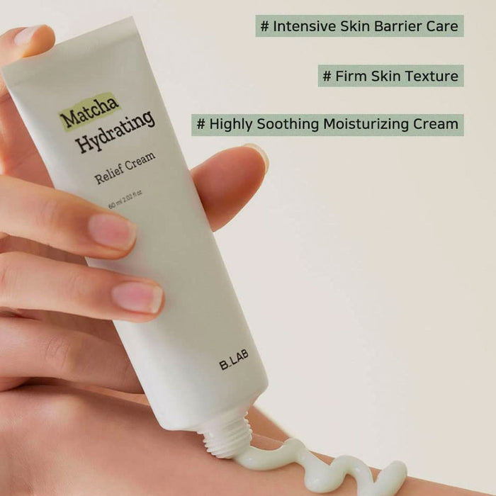 B.LAB Matcha Hydrating Relief Cream Nudie Glow Australia