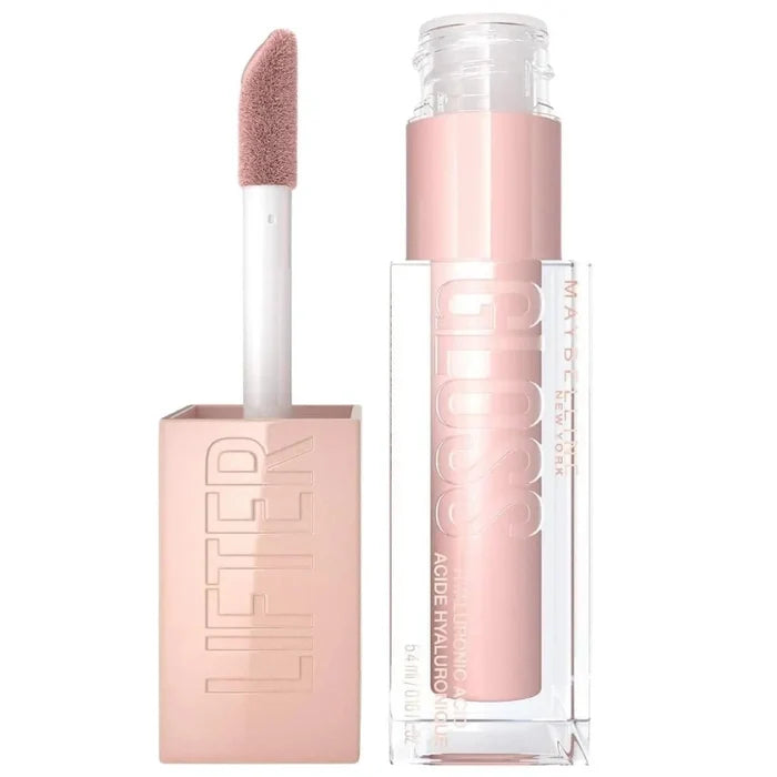 Maybelline New York Lifter Gloss, Lip Gloss With Hyaluronic Acid, 002 Ice Maybelline
