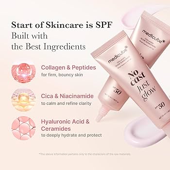 Medicube Collagen Glow Sunscreen SPF50 50ml
