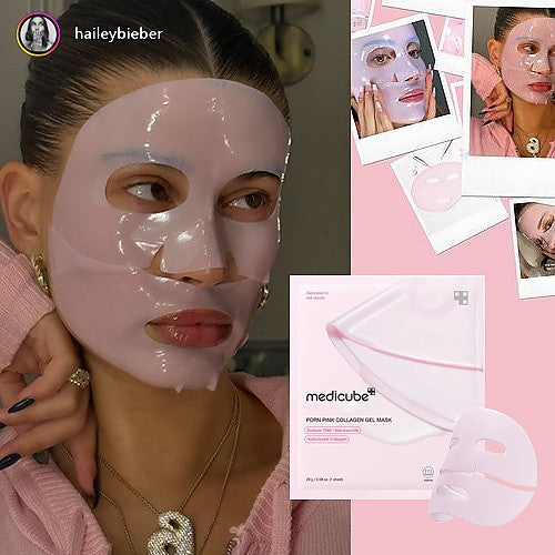 Medicube PDRN Pink Collagen Gel Mask 4 Sheets