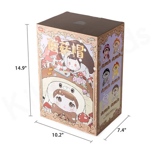 Meekins: Nommi Mushroom Hat Series 400% Plush Blind Box