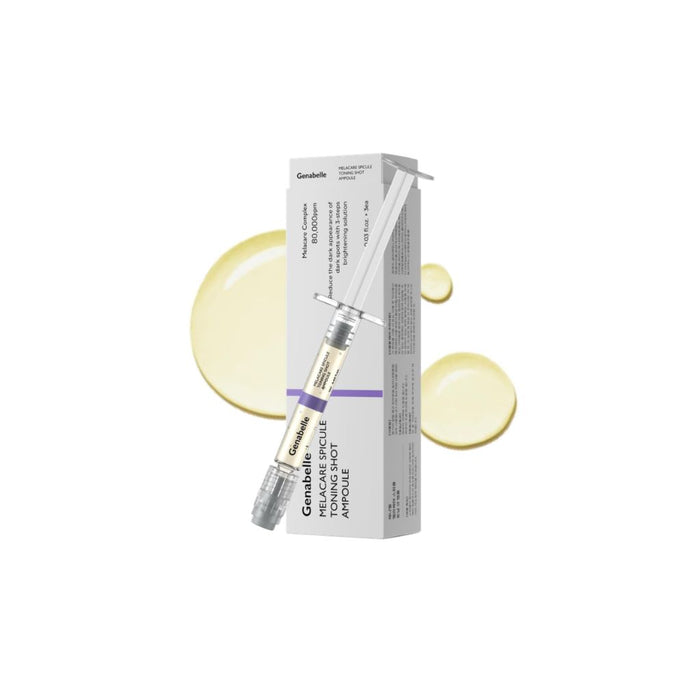 Genabelle Melacare Spicule Toning Shot Ampoule Nudie Glow Australia