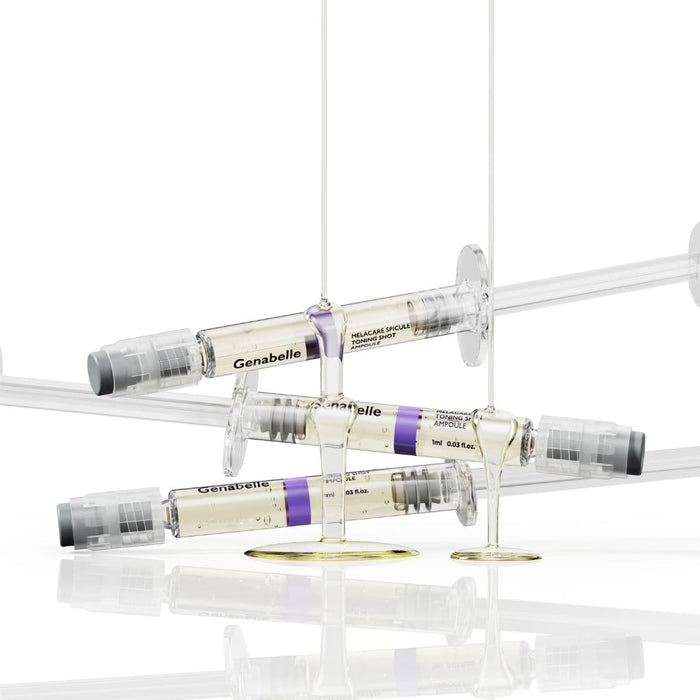 Genabelle Melacare Spicule Toning Shot Ampoule Nudie Glow Australia