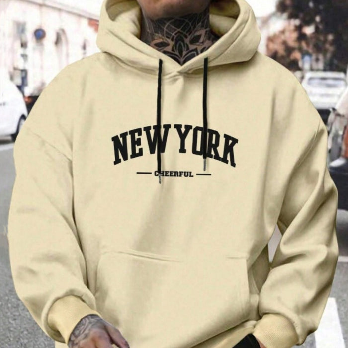 Men's Casual American-style Retro Loose Hooded Sweater 🇨🇳