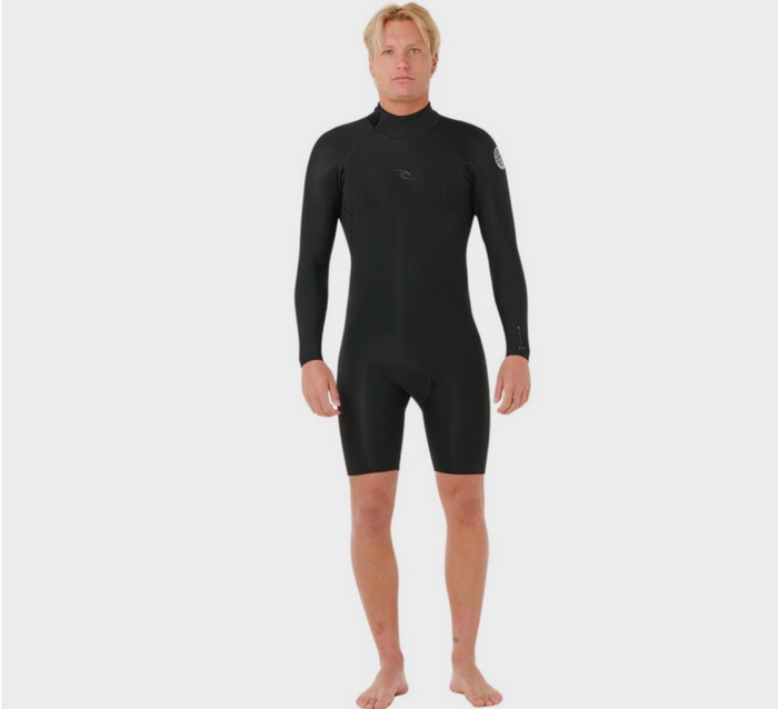 Mens Dawn Patrol 2mm Back Zip Long Sleeve Springsuit Wetsuit