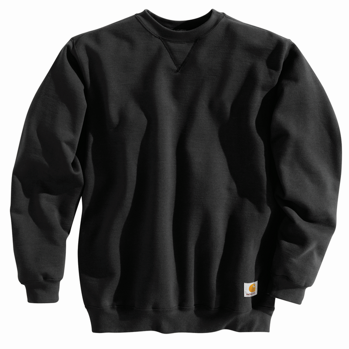 MIDWEIGHT CREWNECK SWEATSHIRT - BLK-Black | Carhartt K124