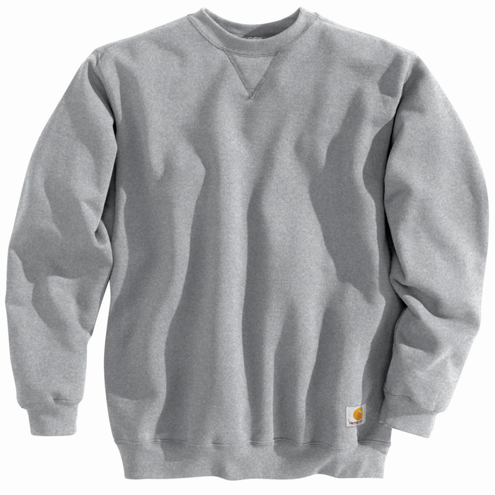MIDWEIGHT CREWNECK SWEATSHIRT - HGY-Heather Gray | Carhartt K124