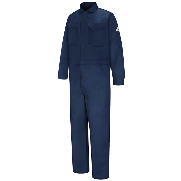 MIDWEIGHT EXCEL DELUXE FR COVERALL - NV-Navy | Bulwark CED2