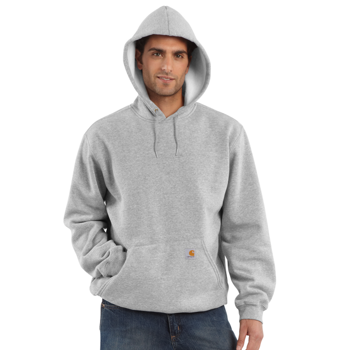 MIDWEIGHT HOODED SWEATSHIRT - HGY-Heather Gray | Carhartt K121