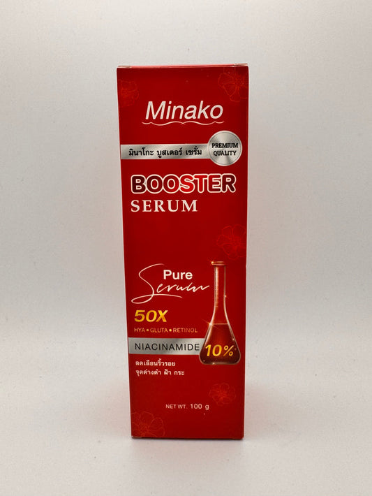 Minako Retinol Booster Serum – Thai concentrated body serum with Retinol, Glutathione and Niacinamide for whitening and anti-aging