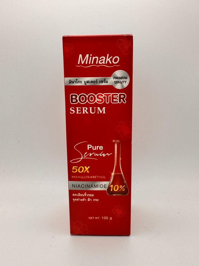 Minako Retinol Booster Serum – Thai concentrated body serum with Retinol, Glutathione and Niacinamide for whitening and anti-aging
