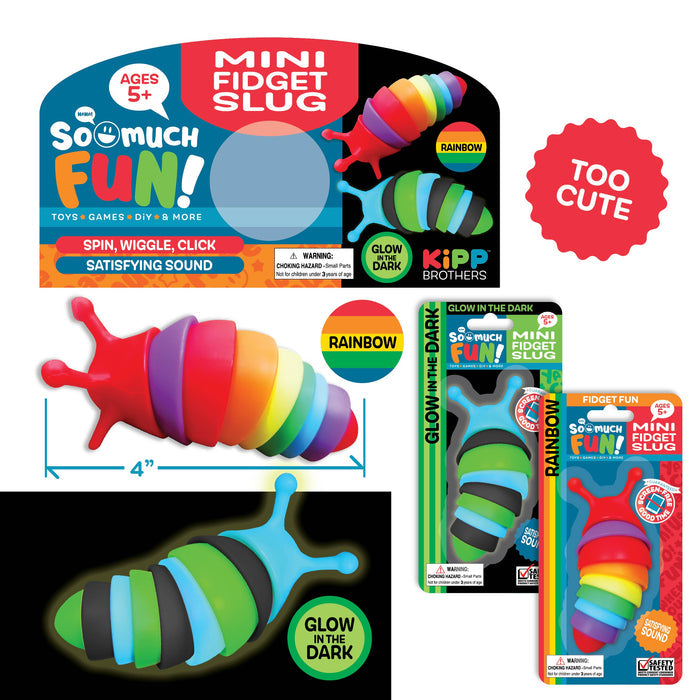 MINI SENSORY FIDGET SLUG