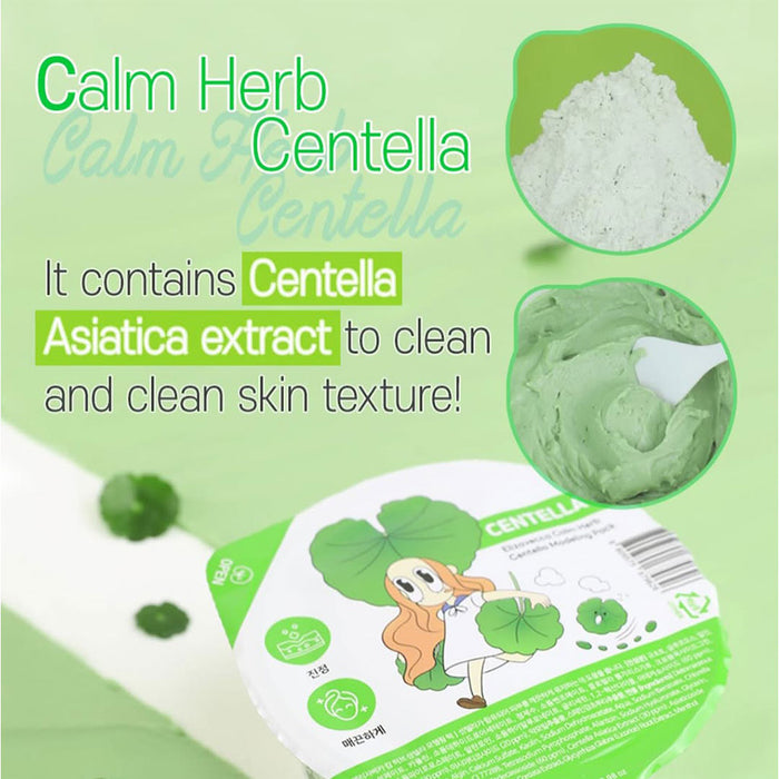 Elizavecca Modeling Pack CALM HERB CENTELLA Nudie Glow Australia