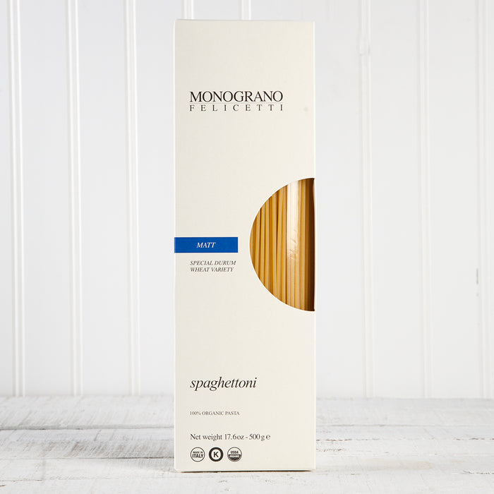 Monograno Matt Organic Spaghettoni Pasta by Felicetti