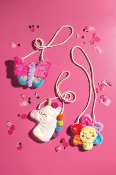 MudPie: Flower Light-Up Purse