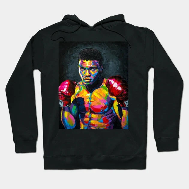 Muhammad Ali Art Work Hoodie
